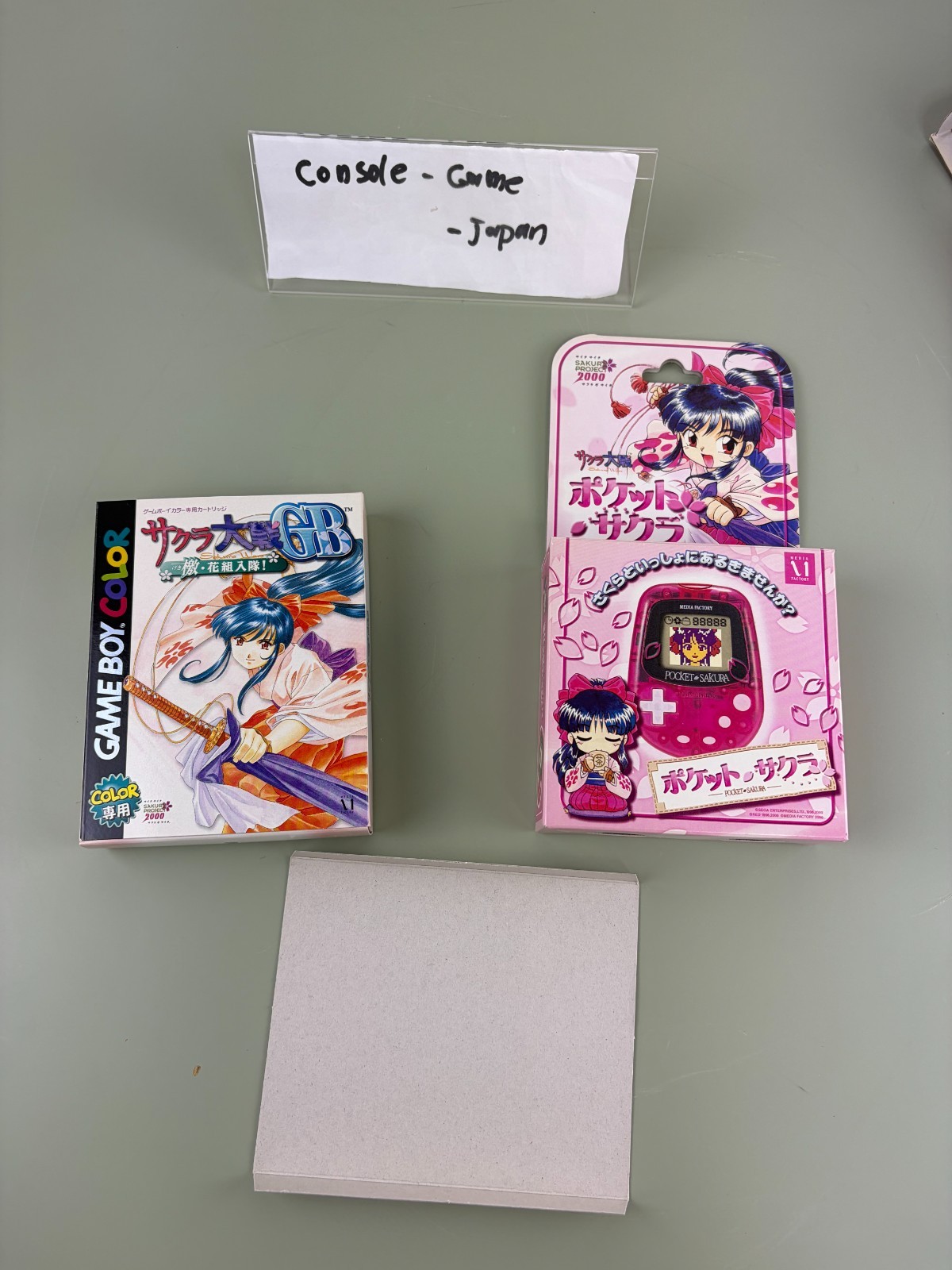 SAKURA TAISEN Pocket Sakura Pack Pedometer Sakura Wars Gameboy Color GB Japan