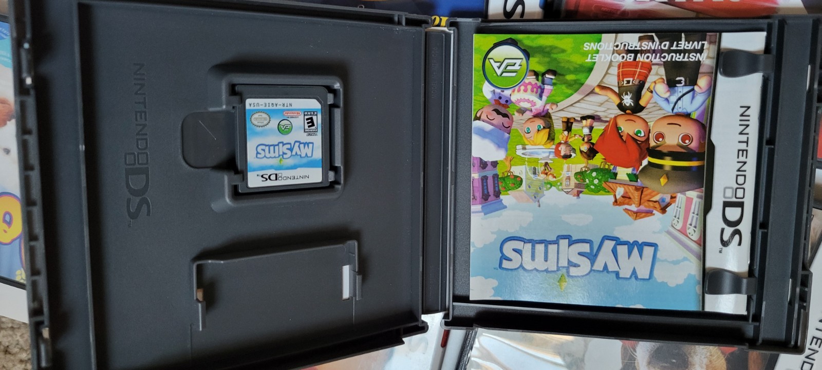 6 Complete Nintendo DS/DS LITE Games With CASE And Manuals.