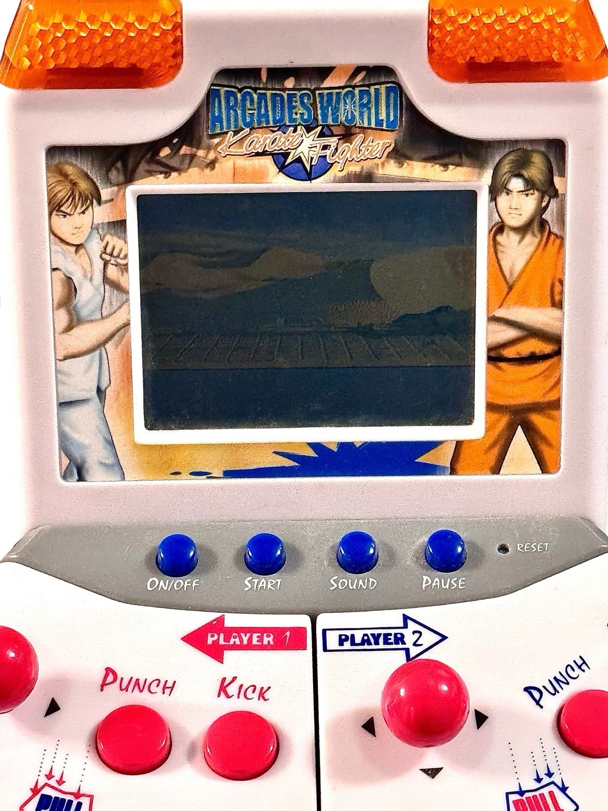 Arcades World Karate Fighter Small Game Console ( Read Description)