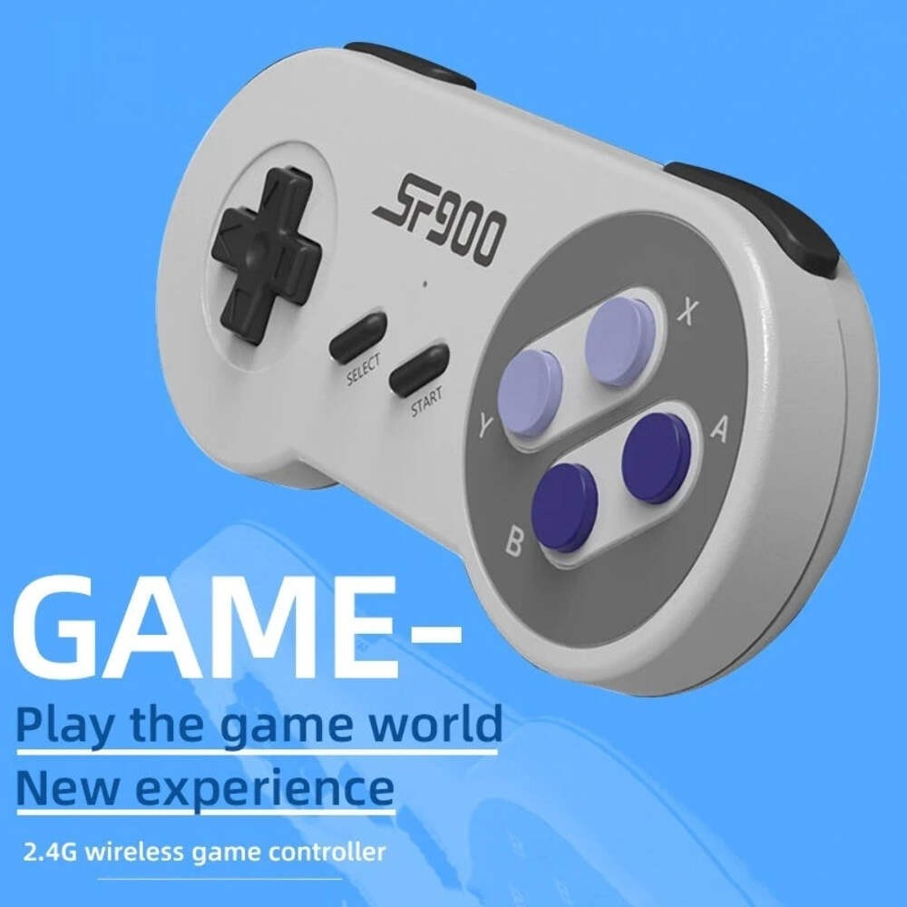 SF900 Mini Video Game Console 2.4G Dual Wireless Console Game Stick 5000 Classic
