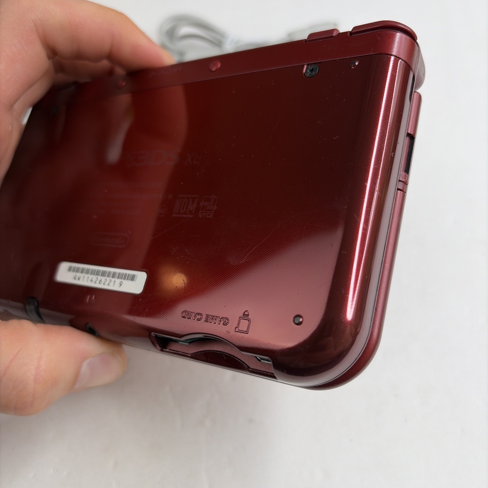 New Nintendo 3DS XL Red Console US Model – Tested! Top IPS W Charger Stylus