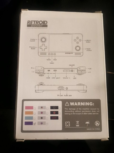 Retroid Pocket 2 Purple Android Handheld Gaming Console WITH TONS OF GAMES!!