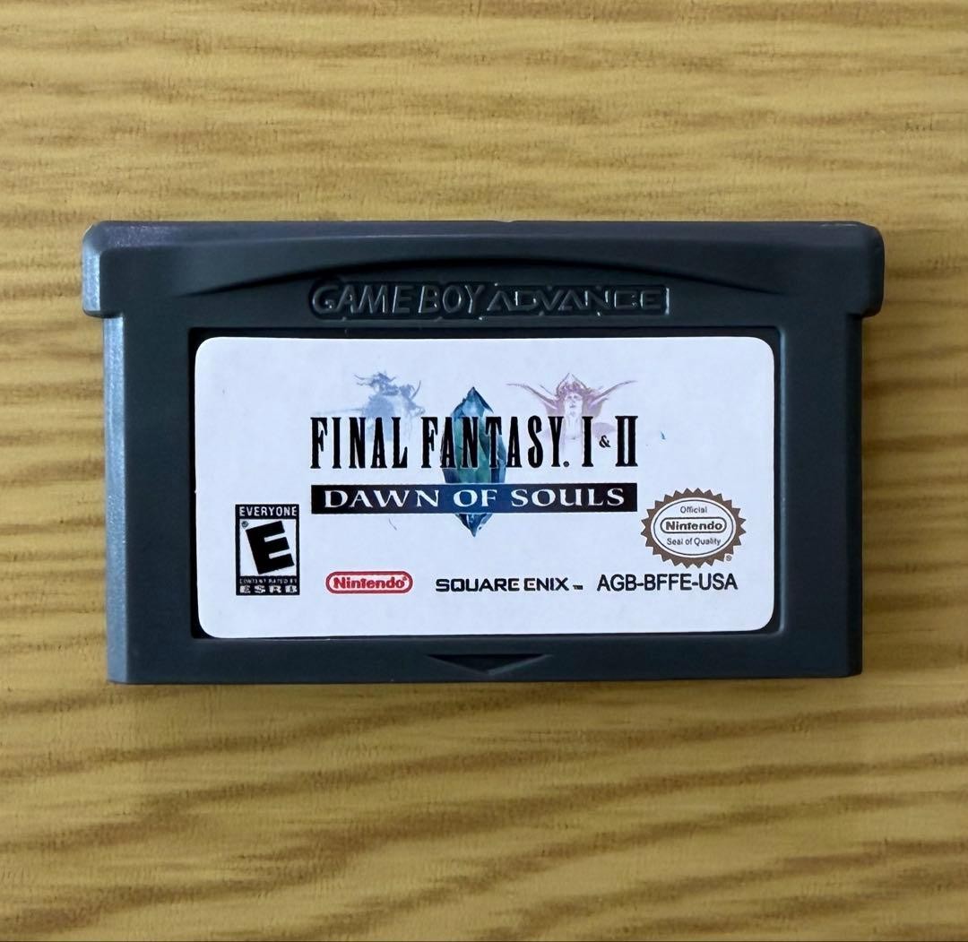 Square Enix Final Fantasy I II Game Boy Advance GBA North American USA