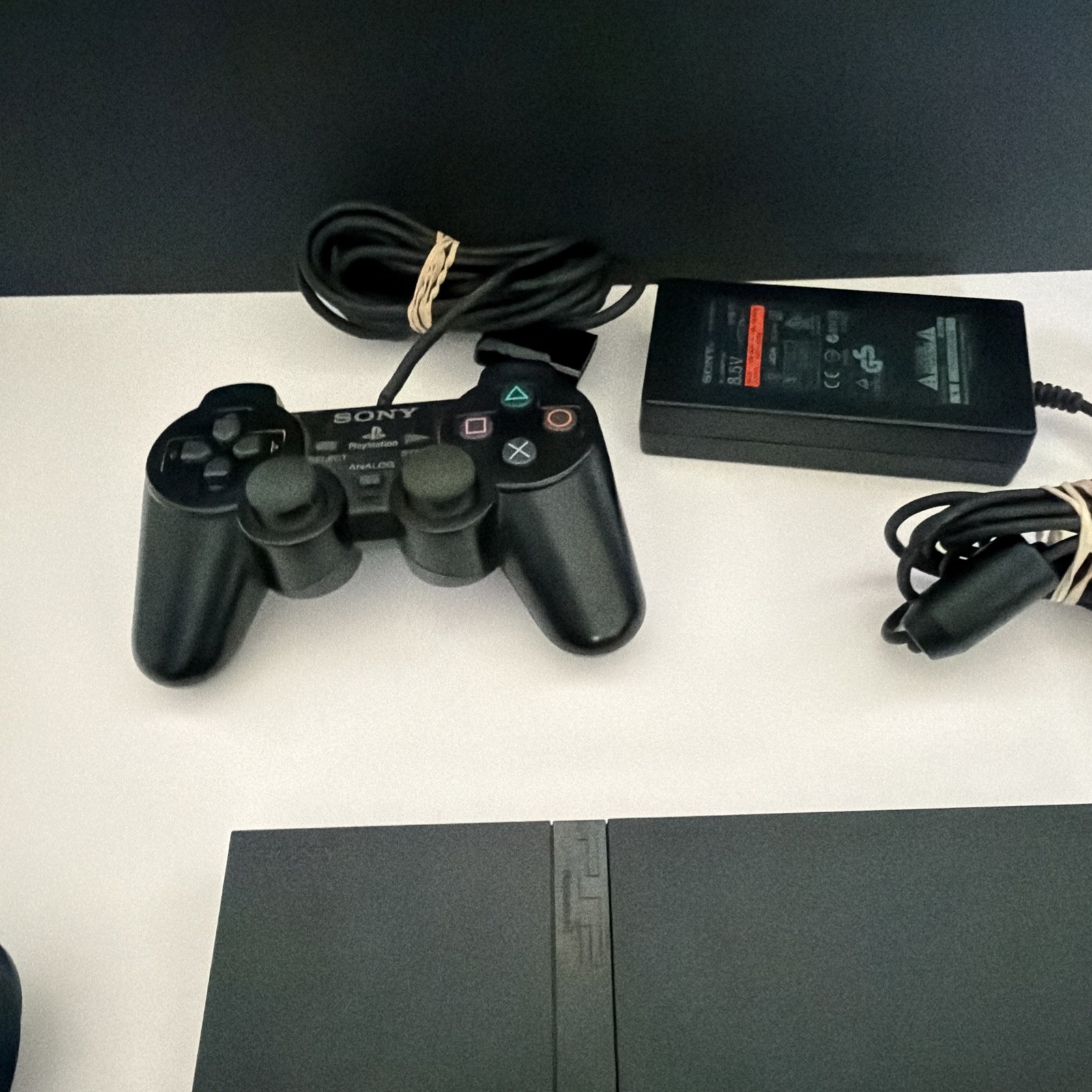 Sony PlayStation 2 PS2 Slim – SCPH-70012 – Console,controller & Cords – Tested