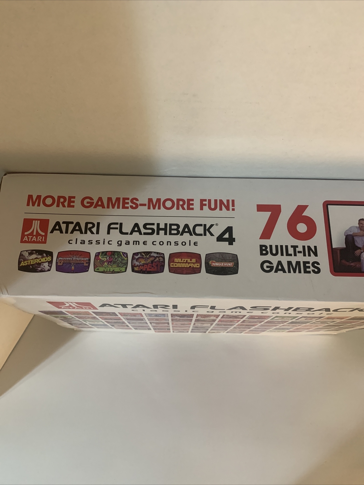 ATARI FLASHBACK 4 Classic Game Console SPECIAL EDITION 76 Games + Bonus Poster