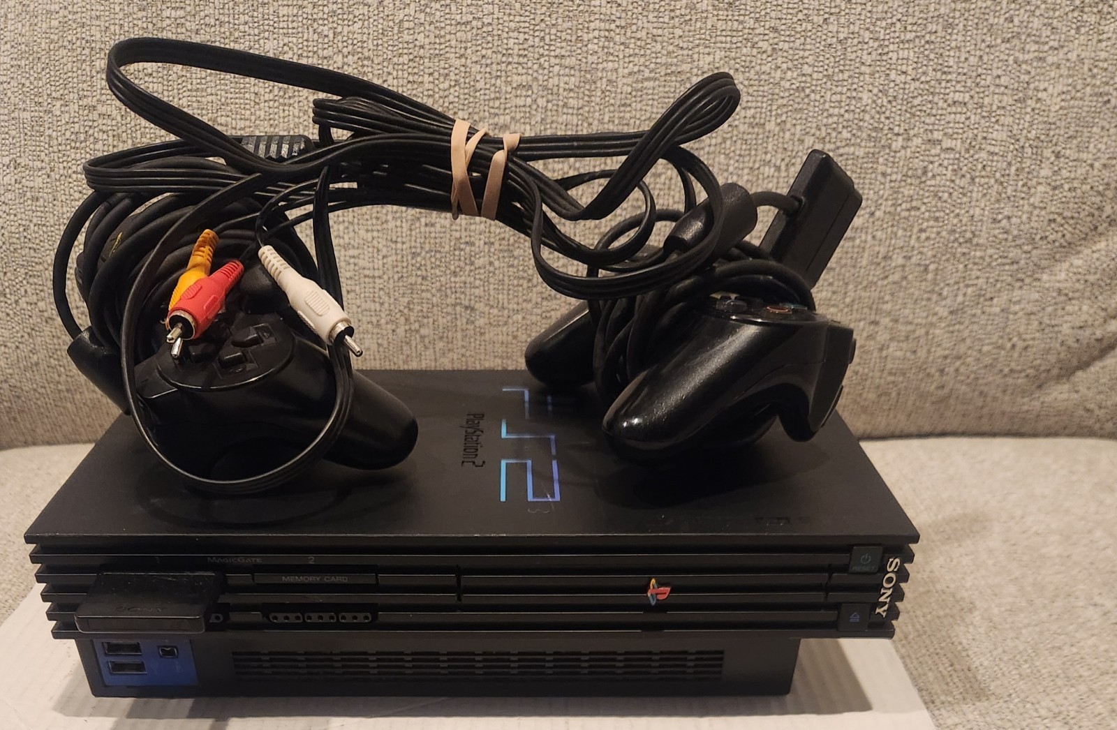 🔥Sony PlayStation 2 Console | Tested | Cleaned, Comes With One Gane Inside