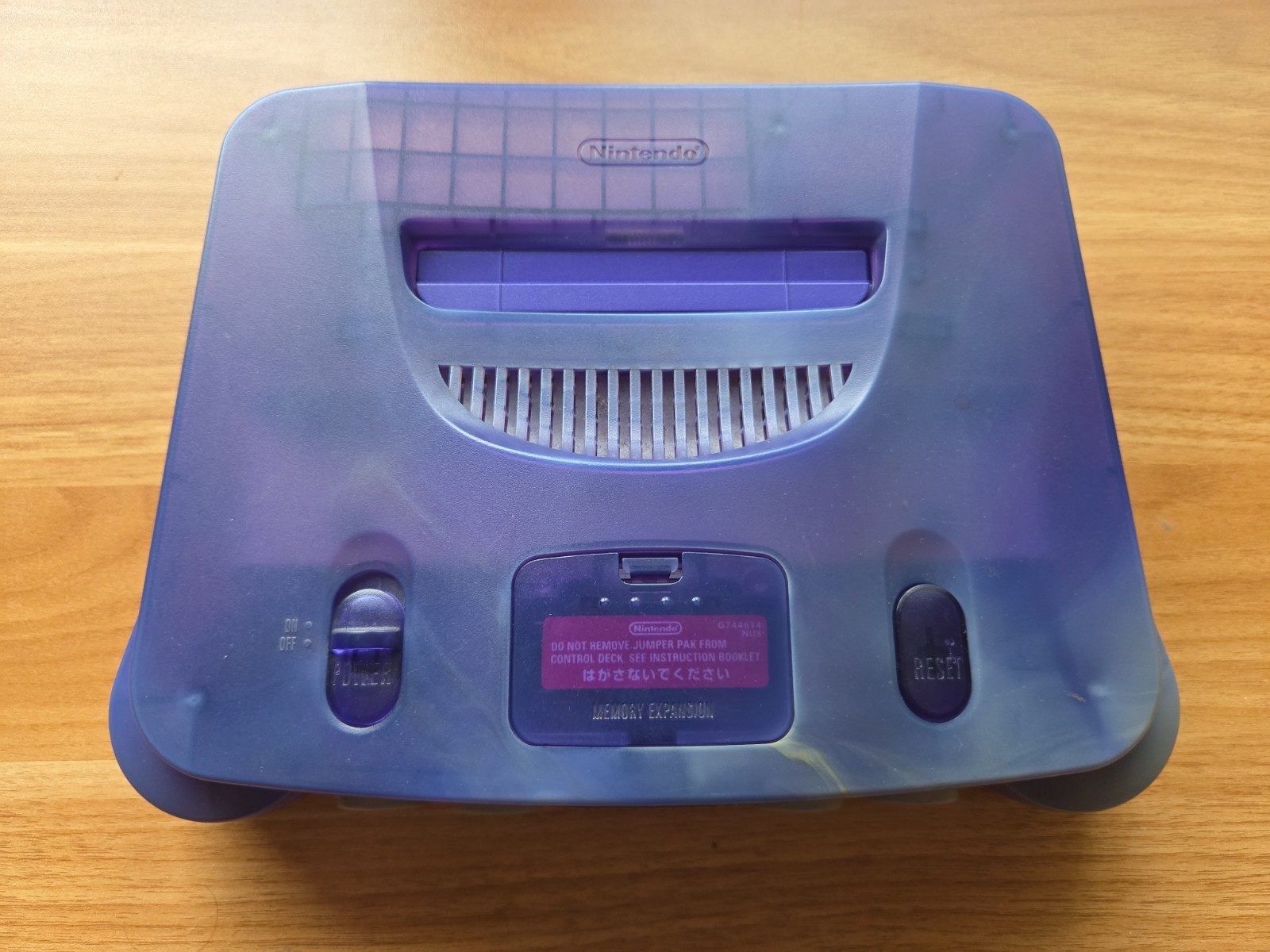 Nintendo 64 N64 Console Midnight Blue Console Only Region Free Limited Edition