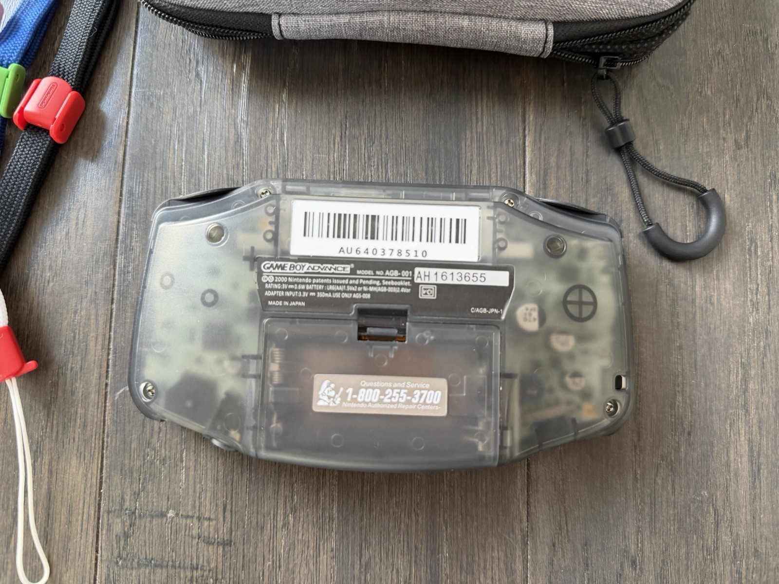 Nintendo Gameboy Advance GBA FP Backlit M2 3.0” IPS NO Touch Pad – Smoky Black