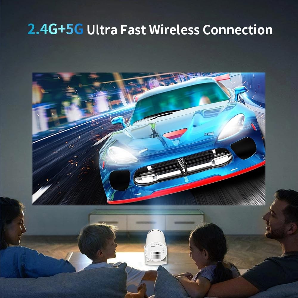 X10 Plus Retro Game Console with Projector,4K HD Portable Projector with 1000…