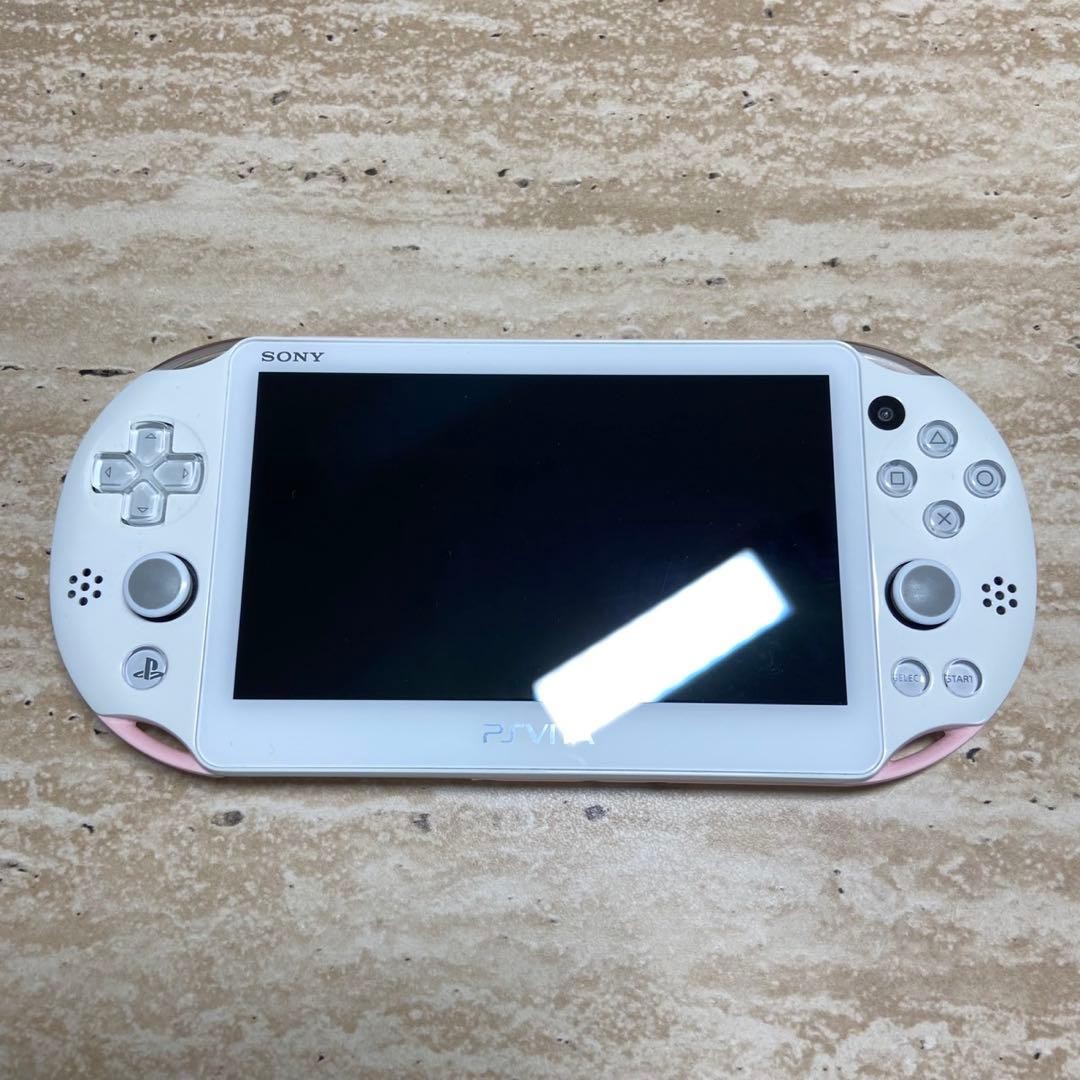 Sony PlayStation Vita PCH-2000 Light Pink White Console Japan