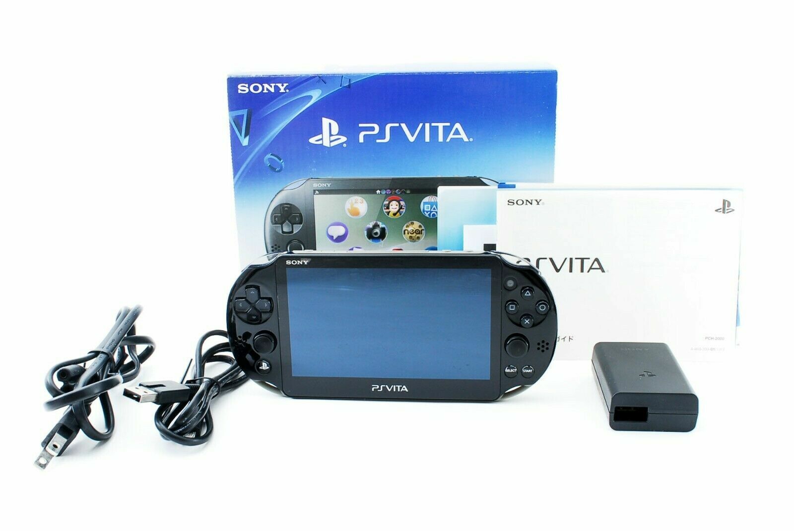 SONY PS Vita PCH-2000 Slim with Box + Accessory Various Color [Excellent]
