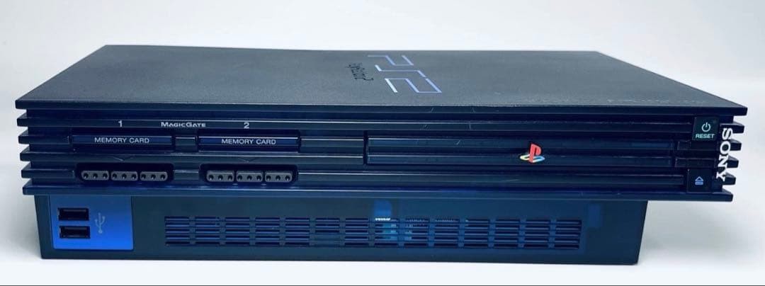 [Good Condition] SONY PS2 SCPH-50000 Midnight Blue