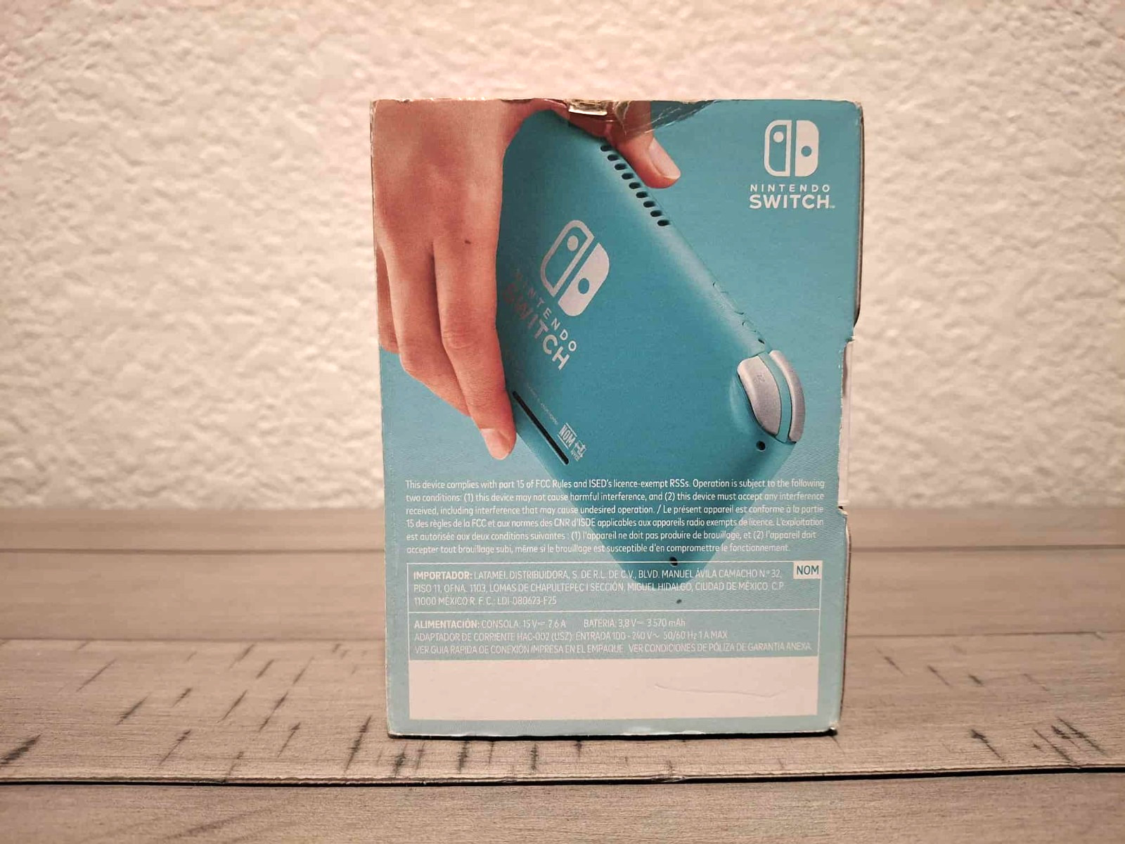 NEW Nintendo Switch Lite Console in Turquoise + Carrying Case Bundle/Lot – Mario
