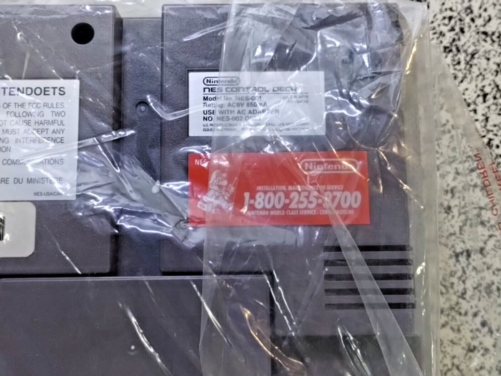 Nintendo Entertainment System Challenge Set NES Console in Box Tested Working