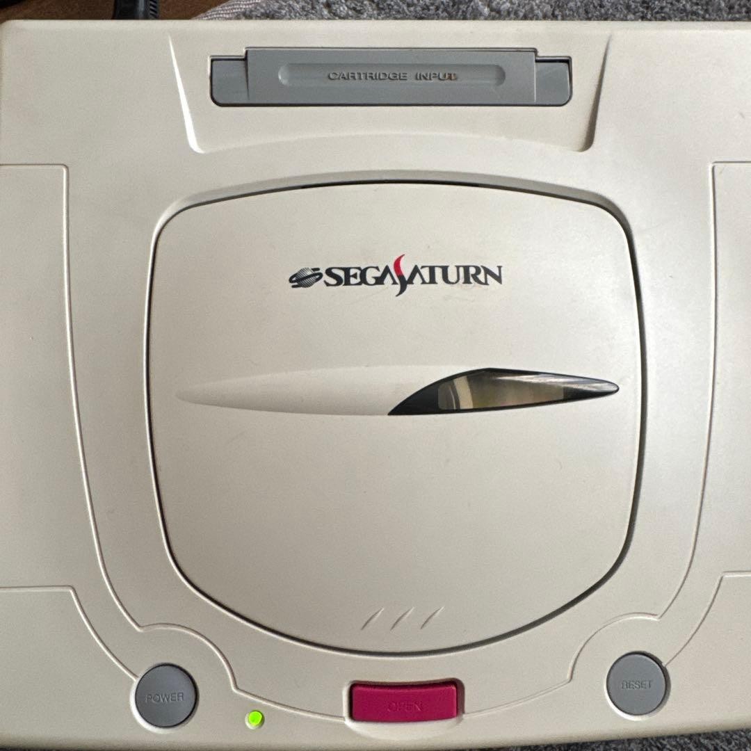 Sega Saturn HST 0014 White Tested Working Japan