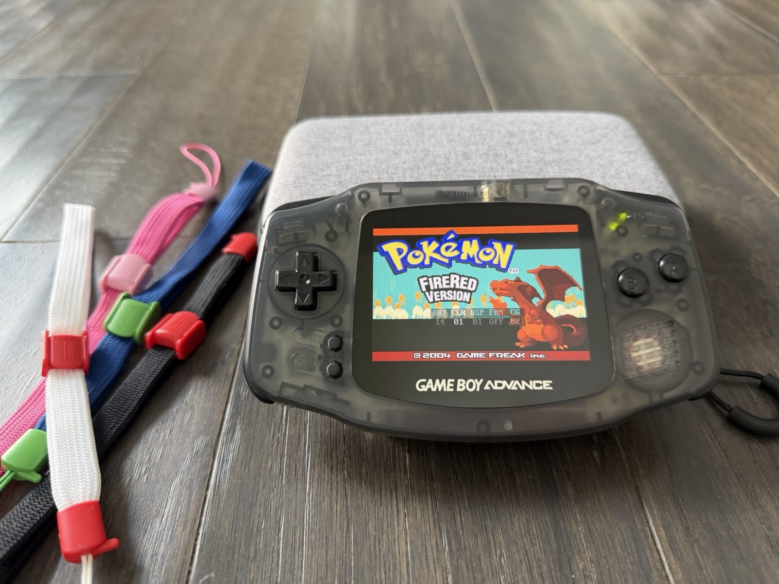 Nintendo Gameboy Advance GBA FP Backlit M2 3.0” IPS NO Touch Pad – Smoky Black