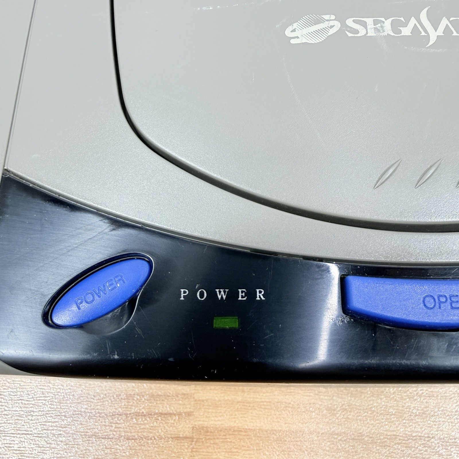 SEGA Saturn HST-3210 Console Japanese Version Tested Working Used