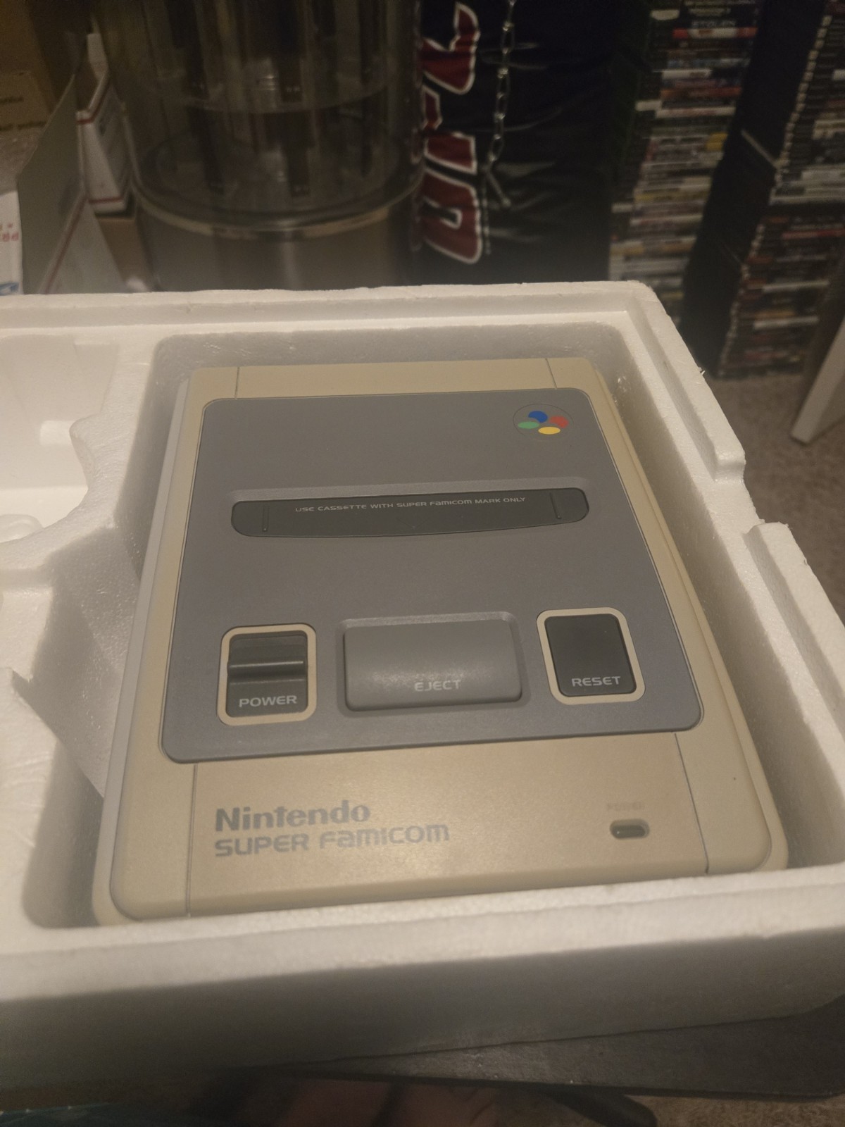 Super Famicom Console CIB w MATCHING CONSOLE/MANUAL SERIAL NUMBERS RARE NINTENDO