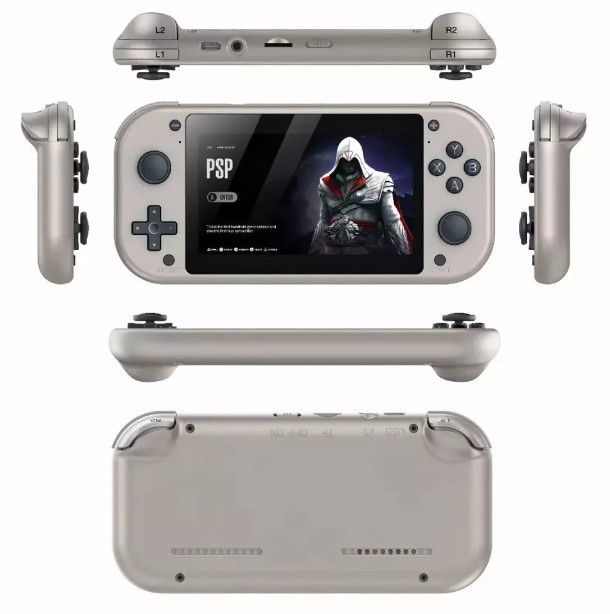 Portable Retro Video Game Handheld Console M17 4.3 Inch IPS Screen 128GB 19,000