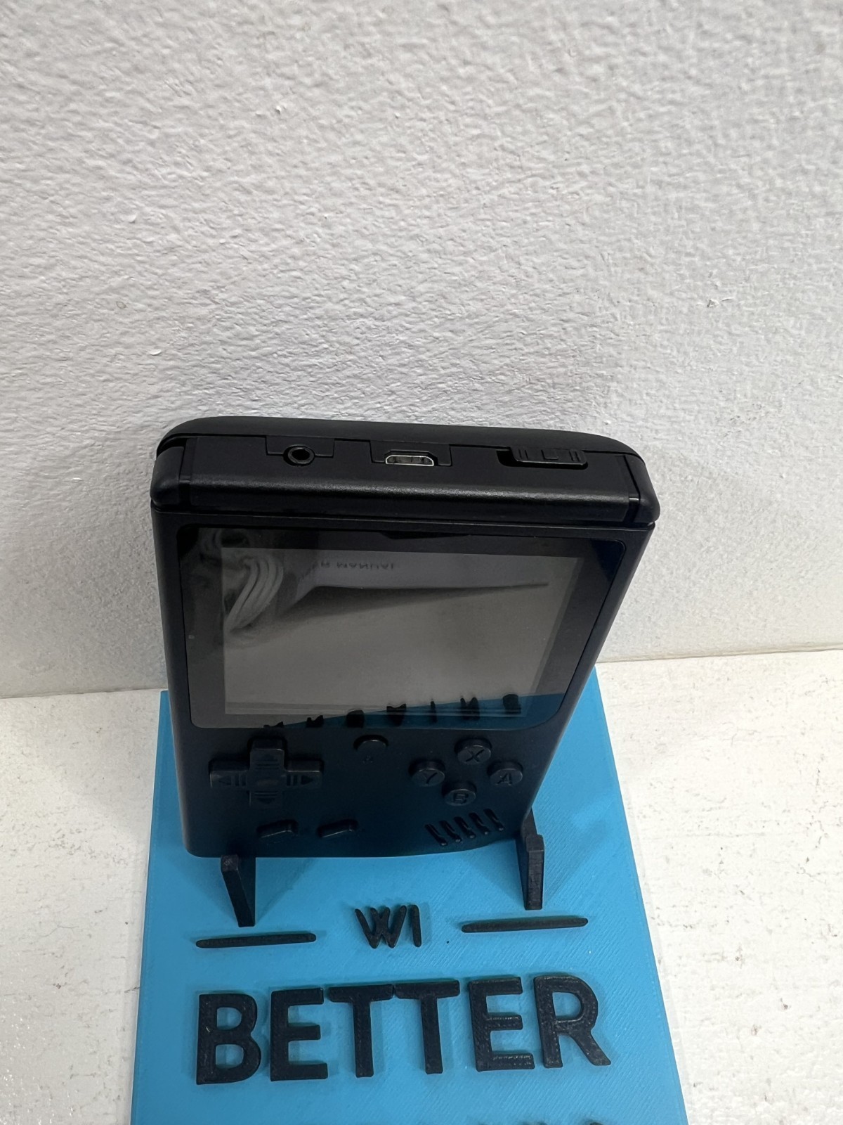 Retro FC Plus 168 in 1 Handheld Game Console (Black Color) Complete Tested