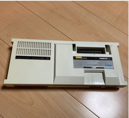 Used MARK 3 SEGA CONSOLE Only Master System with from Japan