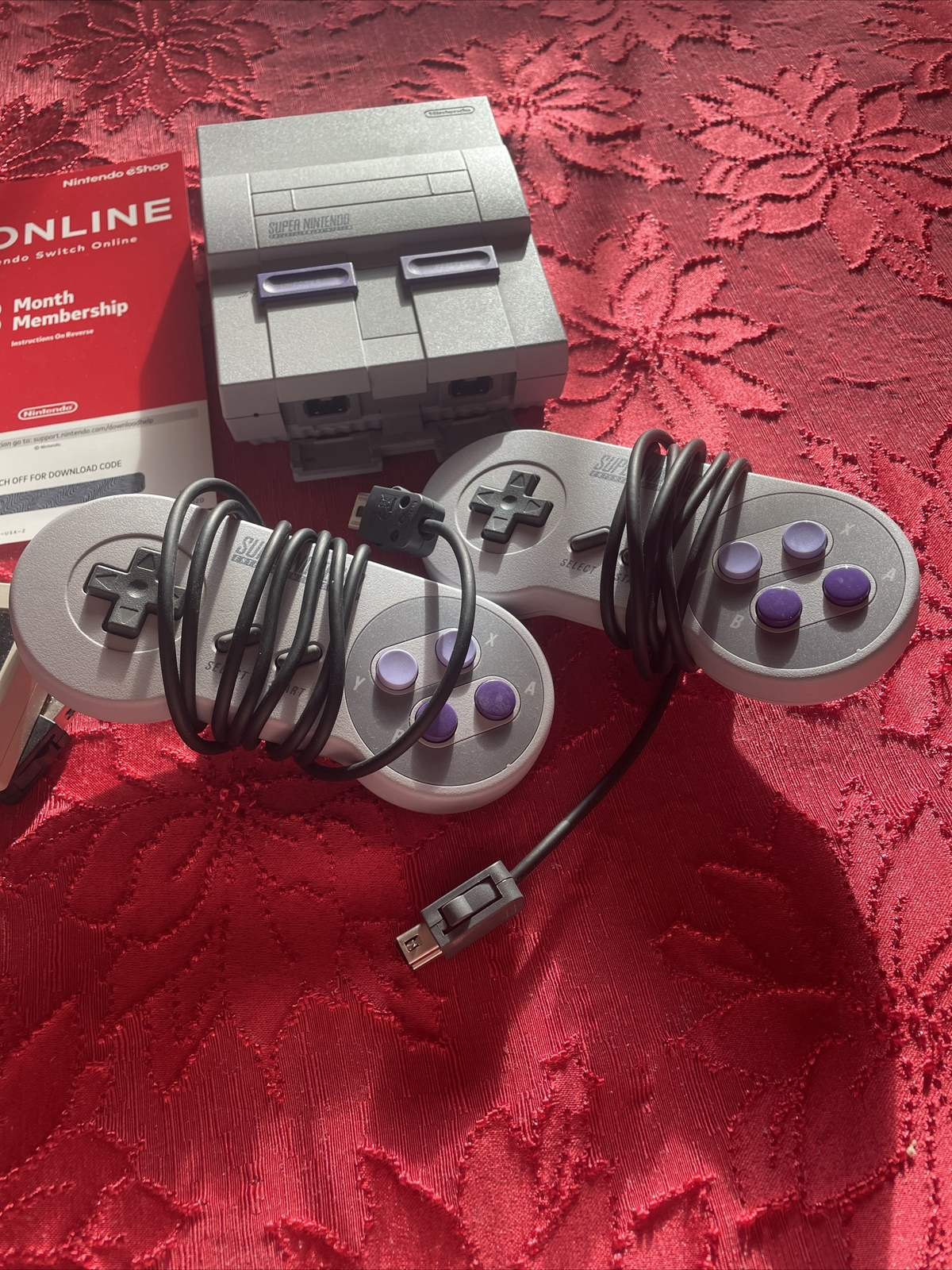snes & NES Classic Two NES Wireless Controllers With Nintendo Online Membership