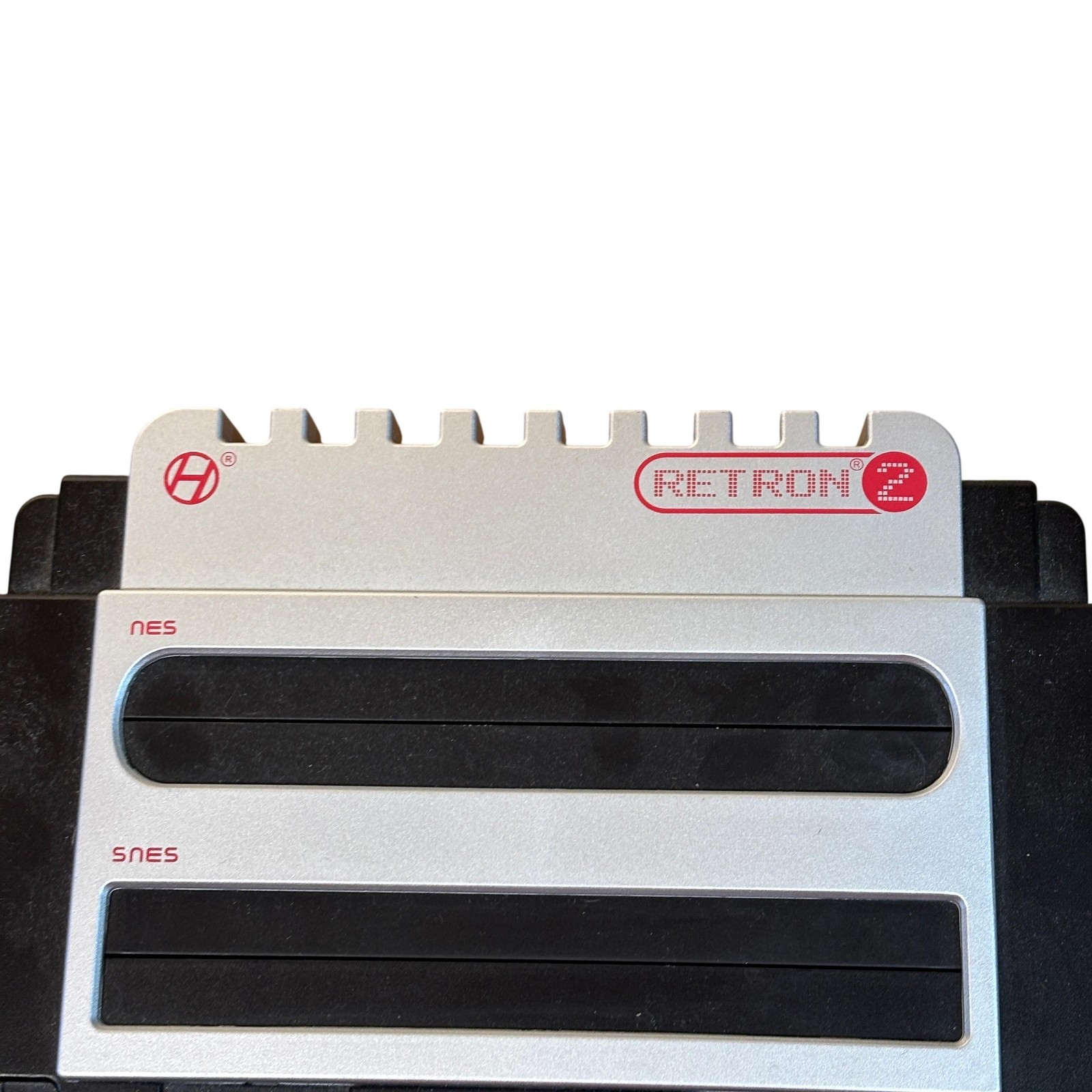 Hyperkin Retron 2 M05932-BK Black 2-In-1 Retro Home Video Gaming Console 8PO8