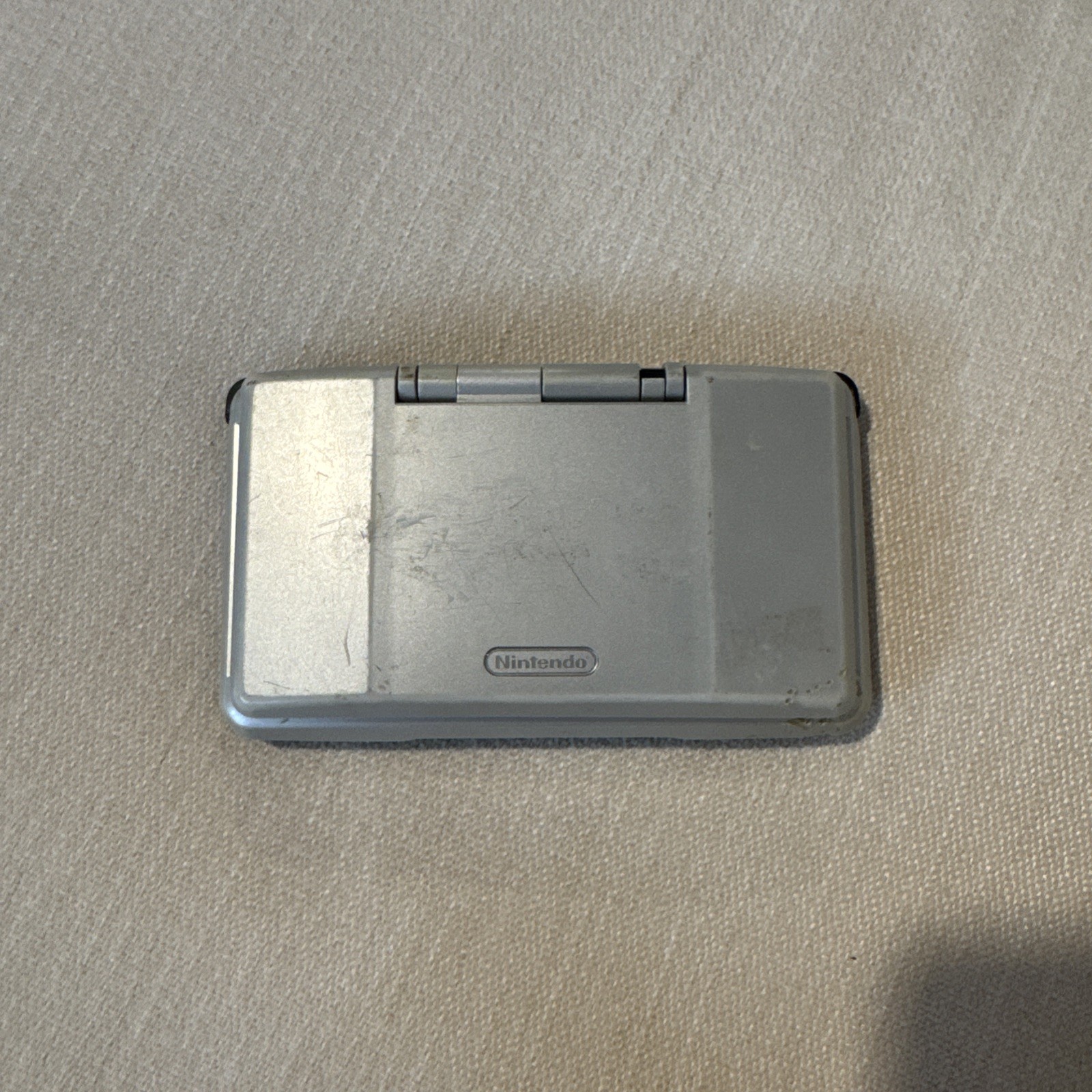 Nintendo DS Handheld Game Console NTR-001 Platinum Silver