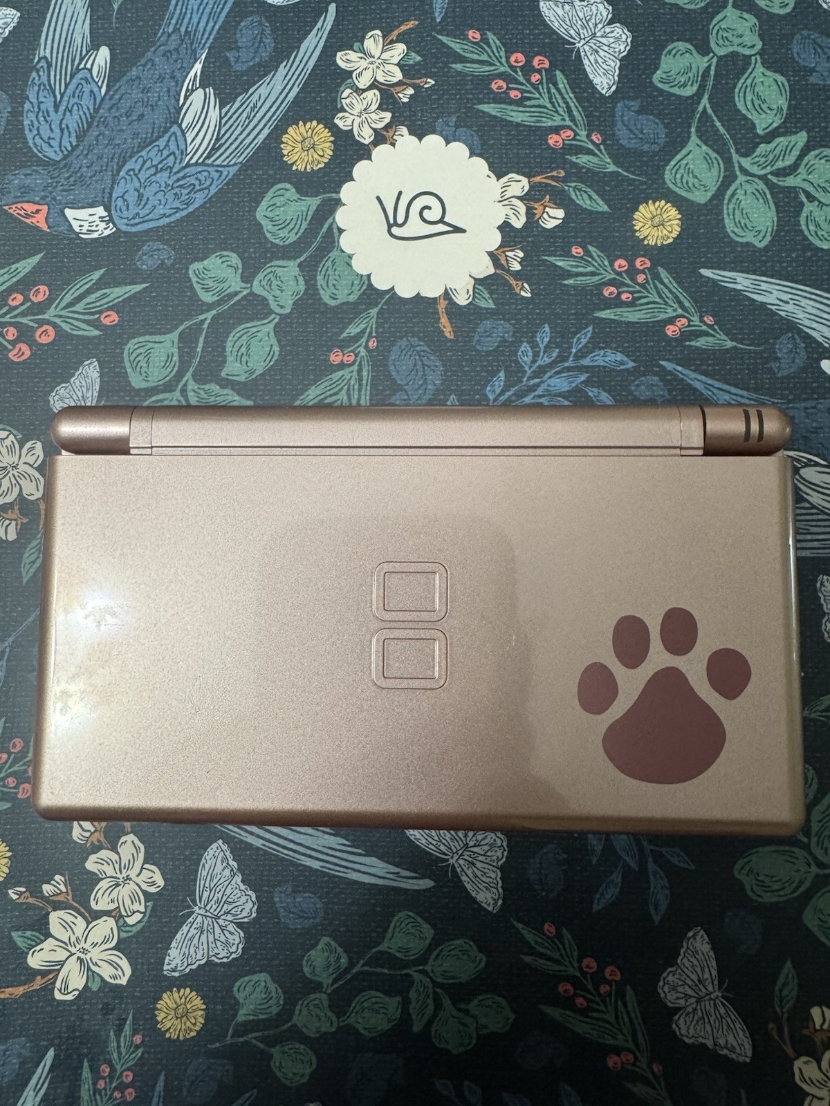 Nintendo DS Lite – Metallic Rose Nintendogs Special Edition With Charger!