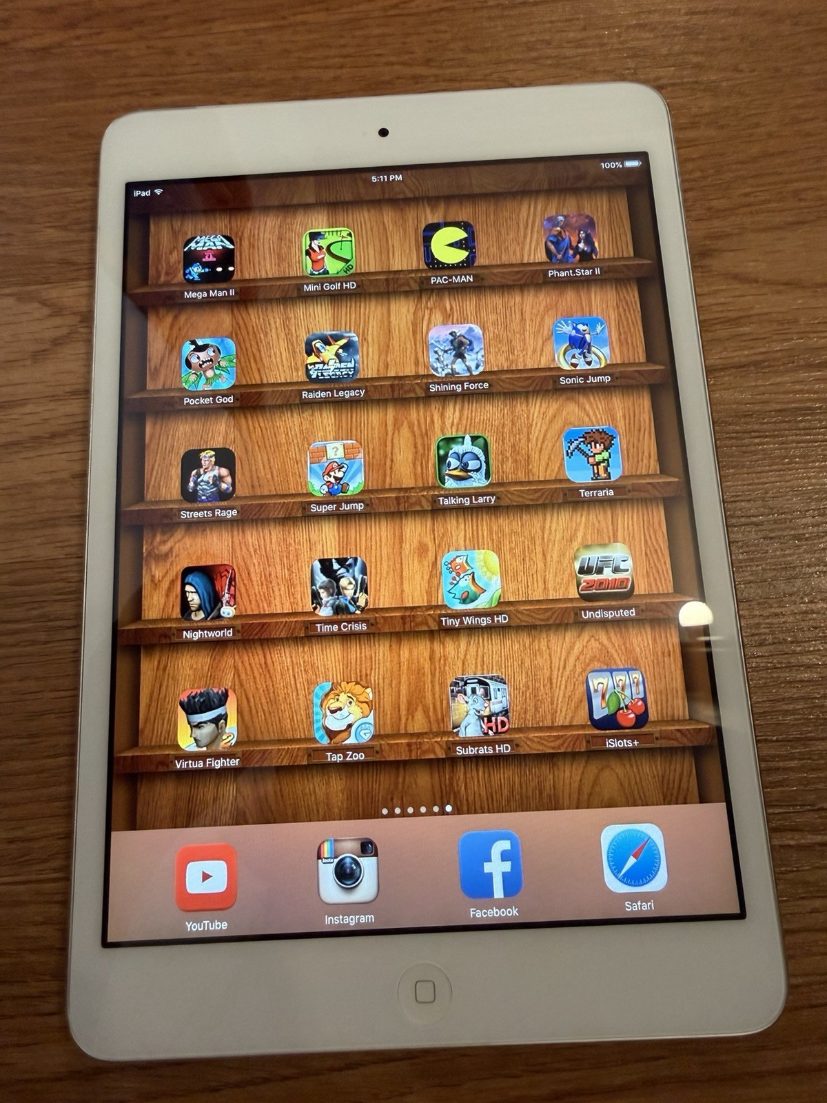 100 Rare Retro Games iPad Mini 1st Gen 16GB Contra Soulcalibur Six-gun Lego