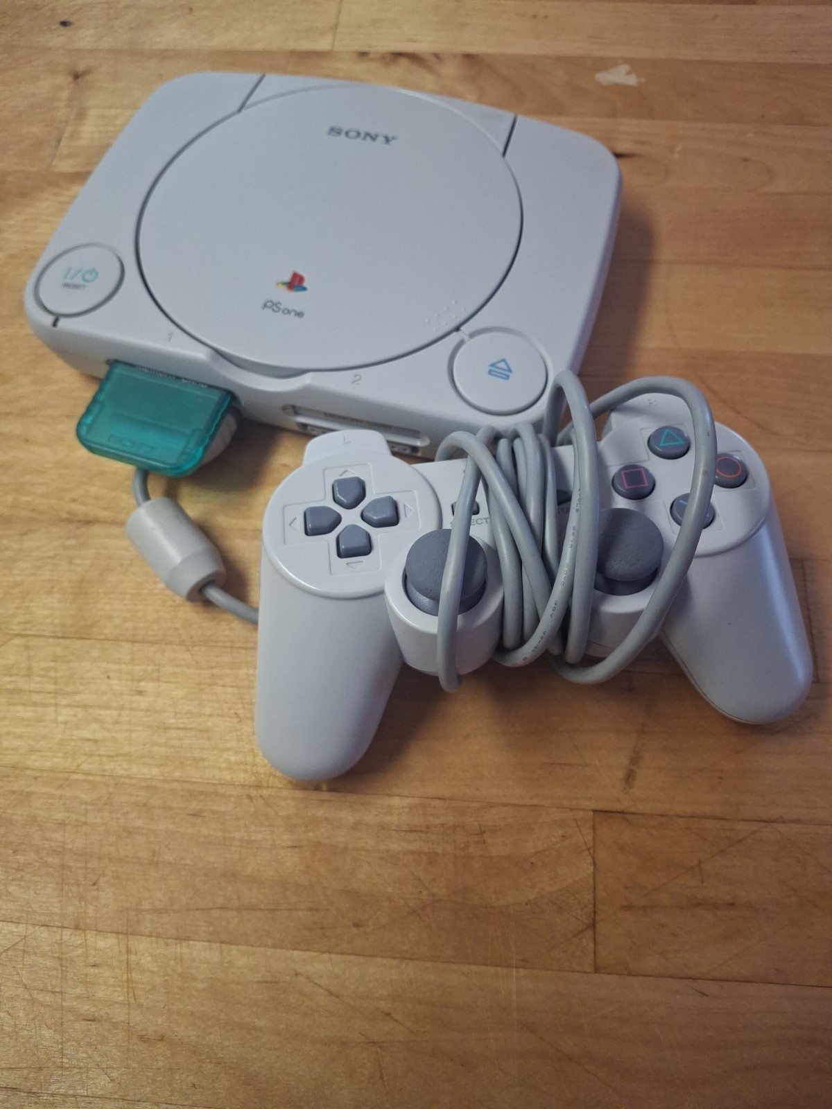 Sony PlayStation 1 PSOne White Console Video Game System SCPH-101