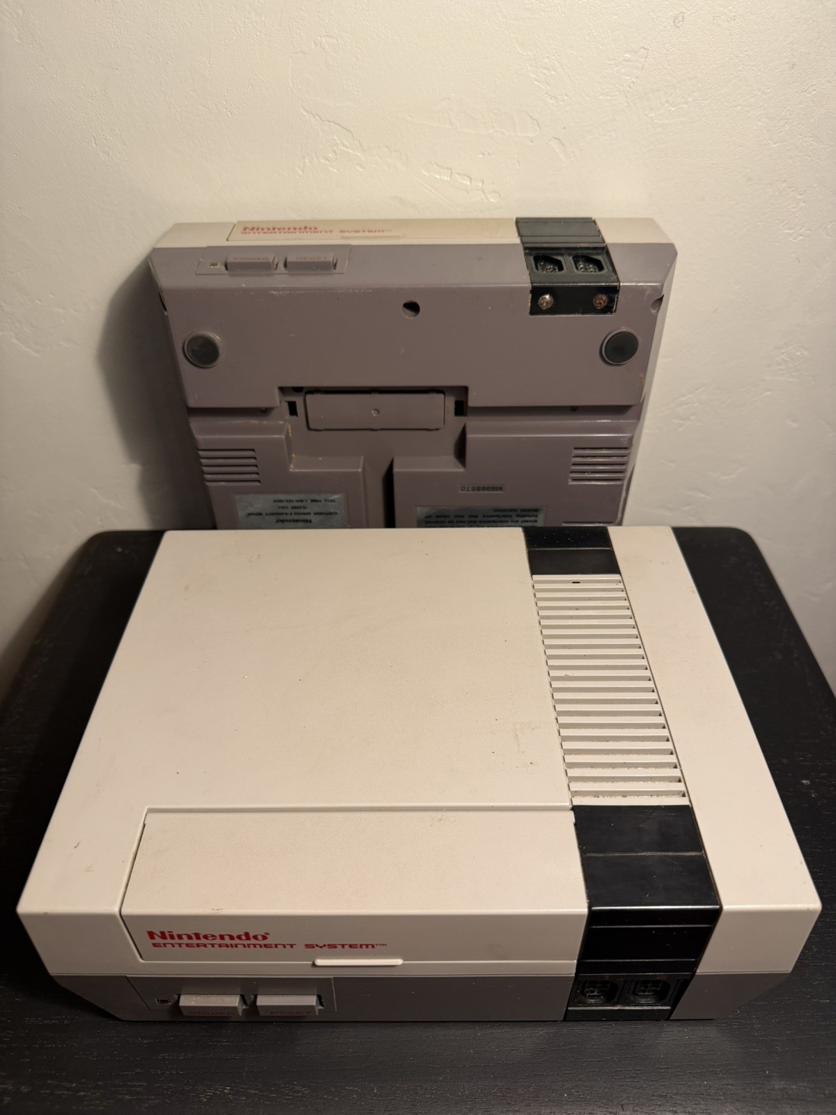 FOR PARTS/REPAIR Lot of 2 Nintendo Entertainment System NES Console READ DETAILS
