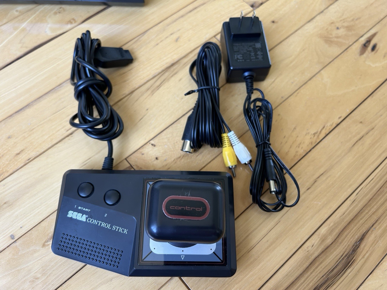 Sega Master System SMS Power Base Console 3010 NEW CAPACITORS With 5 Games