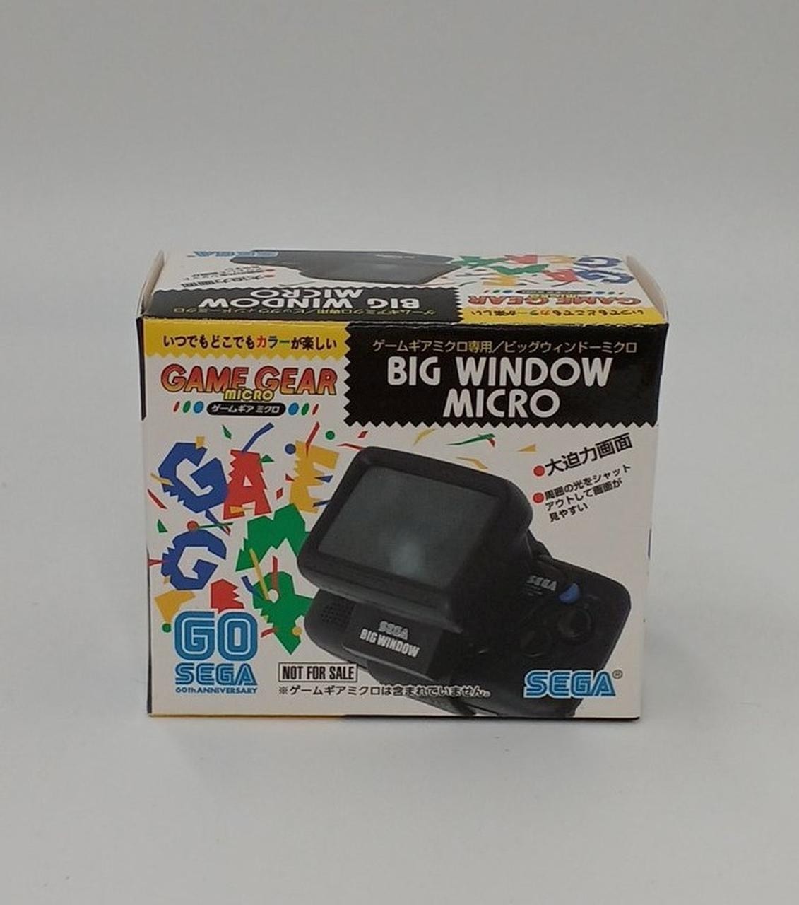 SEGA Game Gear Micro HCV-3277 Big Window Micro, Unopened, A2598