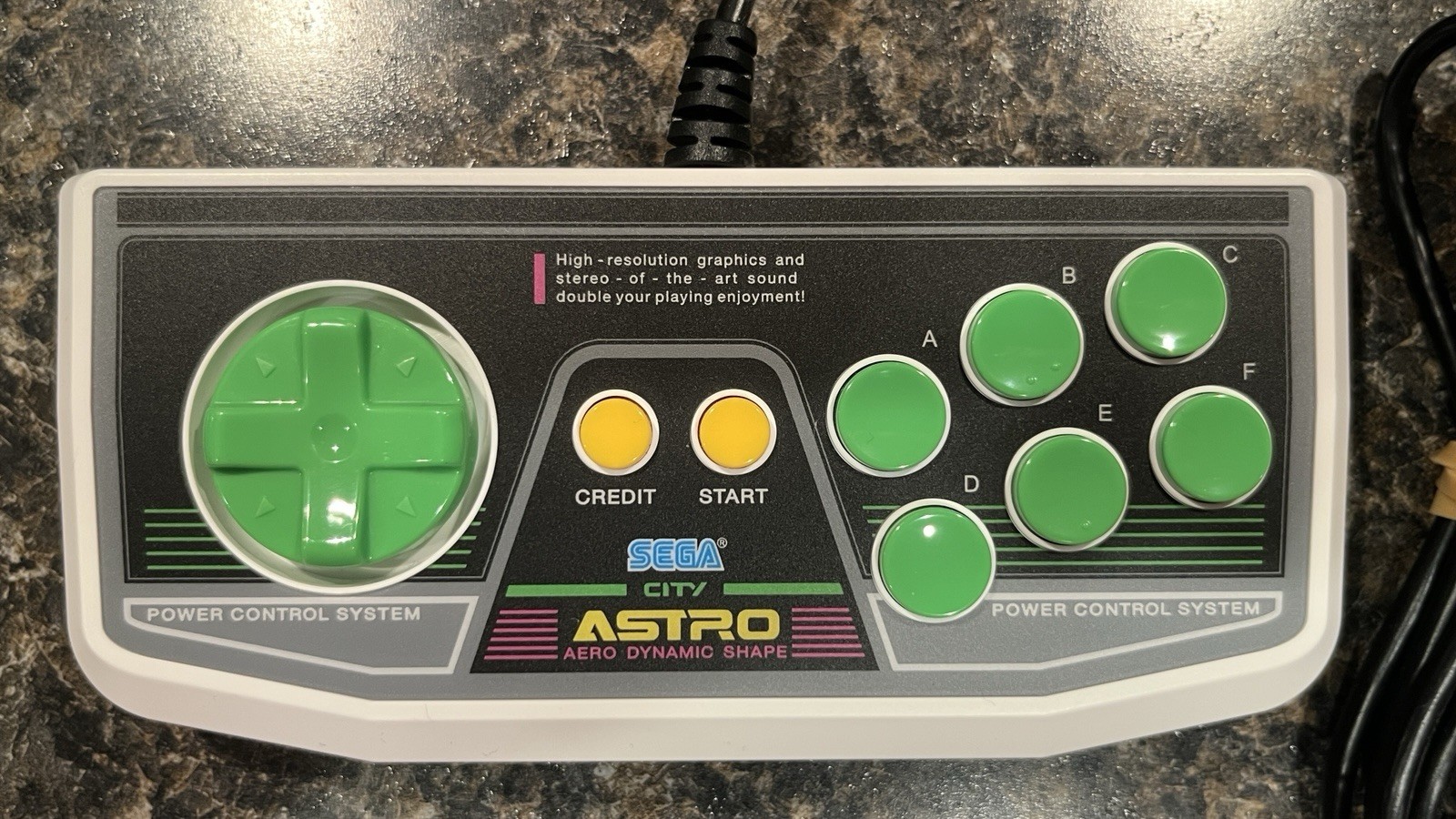 SEGA Astro City Mini Control Pad USB ACS 1002