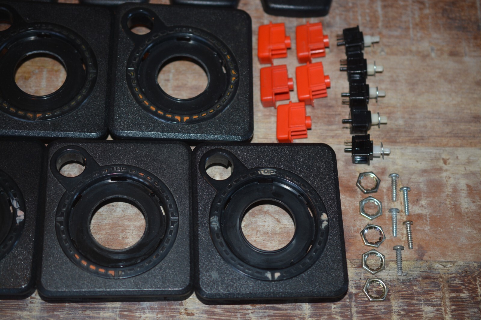 (35) Atari Joystick & Paddle Controller Parts CX30 CX40 cases buttons switches +