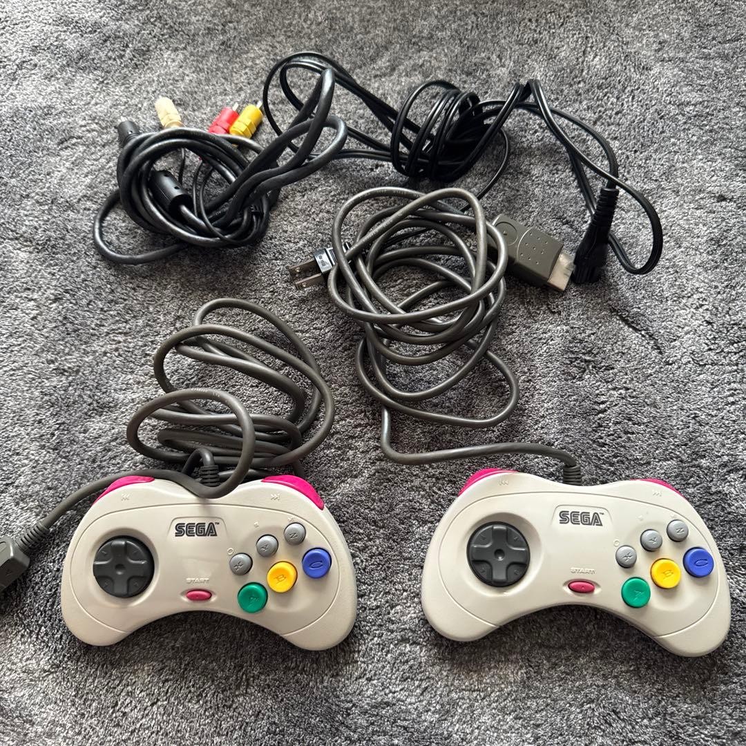 Sega Saturn HST 0014 White Tested Working Japan