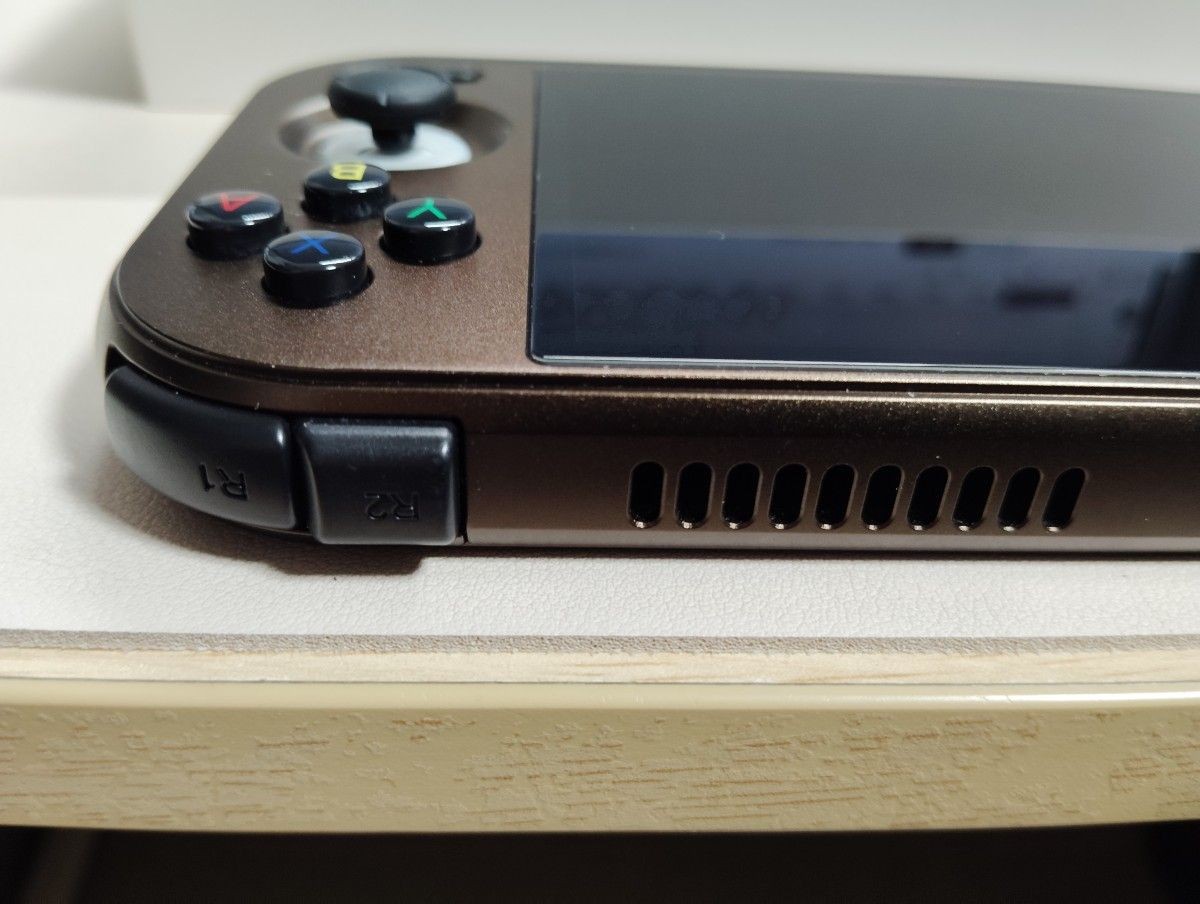 ANBERNIC RG477M 12GB 256GB Bronze Aluminum Metal Handheld Console Android Used