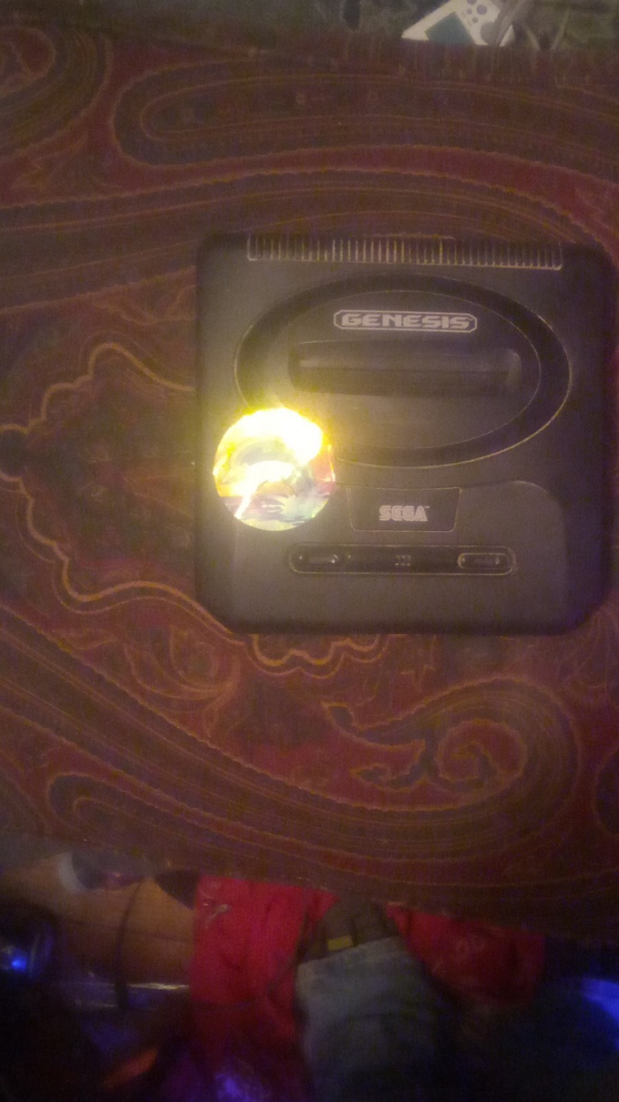 SEGA Genesis console black, model 1601