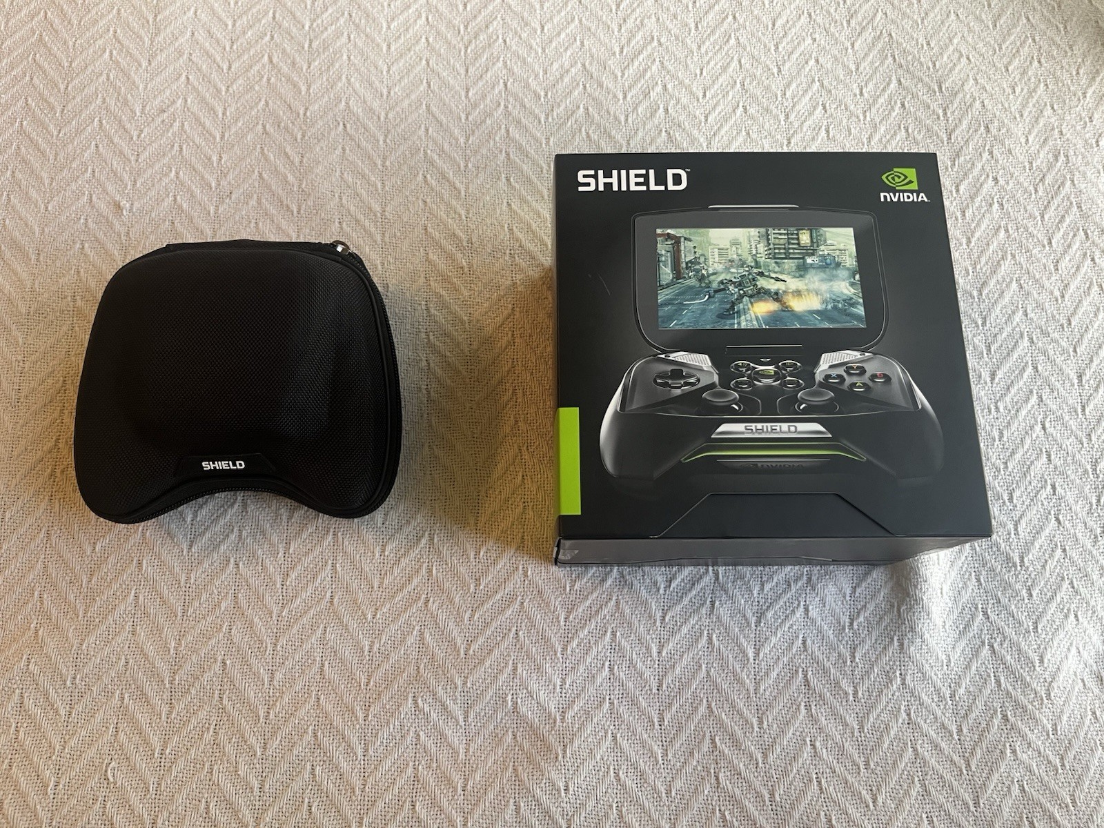 NVIDIA Shield Portable Android Console 16GB Tested Includes Accessories & Box