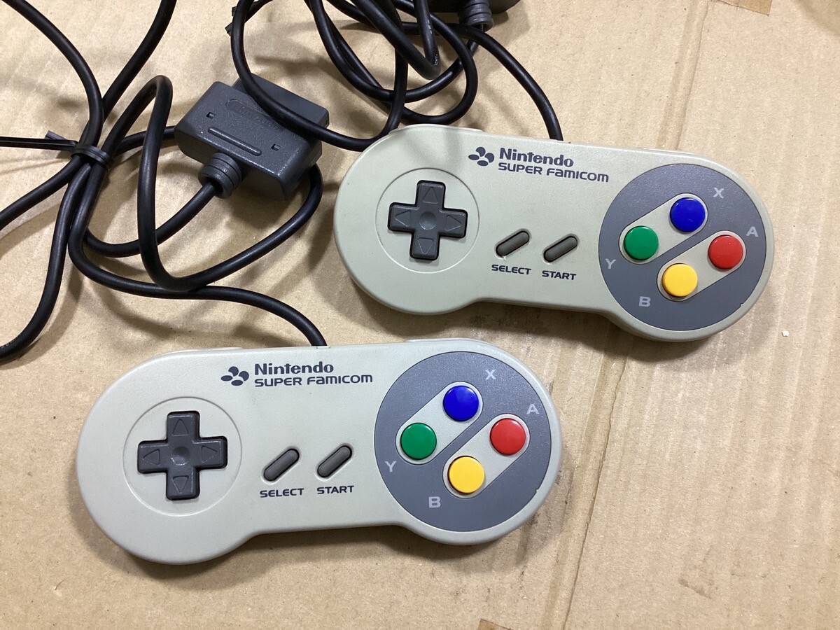 Nintendo Super Famicom SNES Console Original Box SHVC-001 Japan Ver. Working