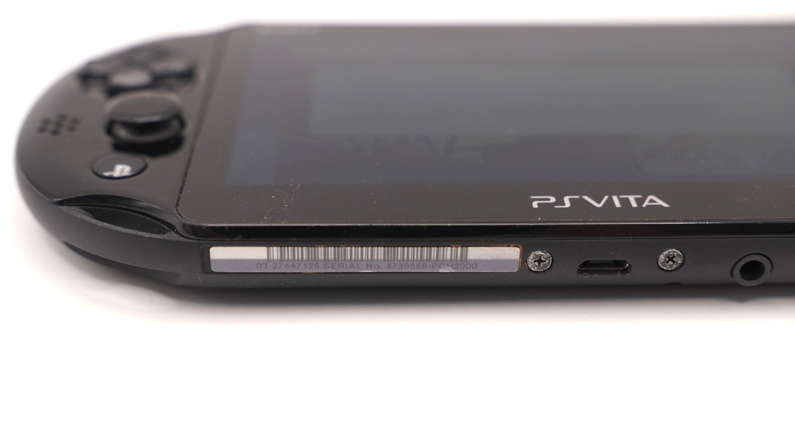 Sony PS Vita Slim PCH-2000 Black + 4 Games + 8GB Memory Card Tested Japan