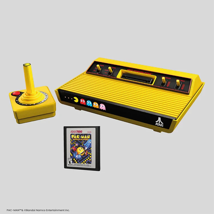 Atari 2600+ Pac Man Edition Console, Game & Joystick MSRP $170