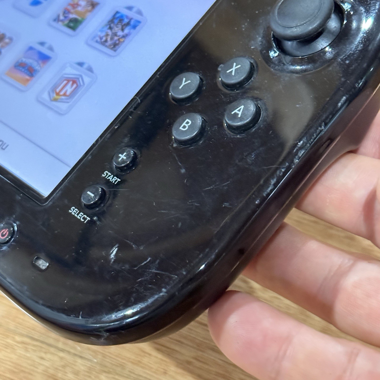 Genuine Nintendo Wii U Gamepad WUP-10 – C Grade – With Stylus & Good Battery