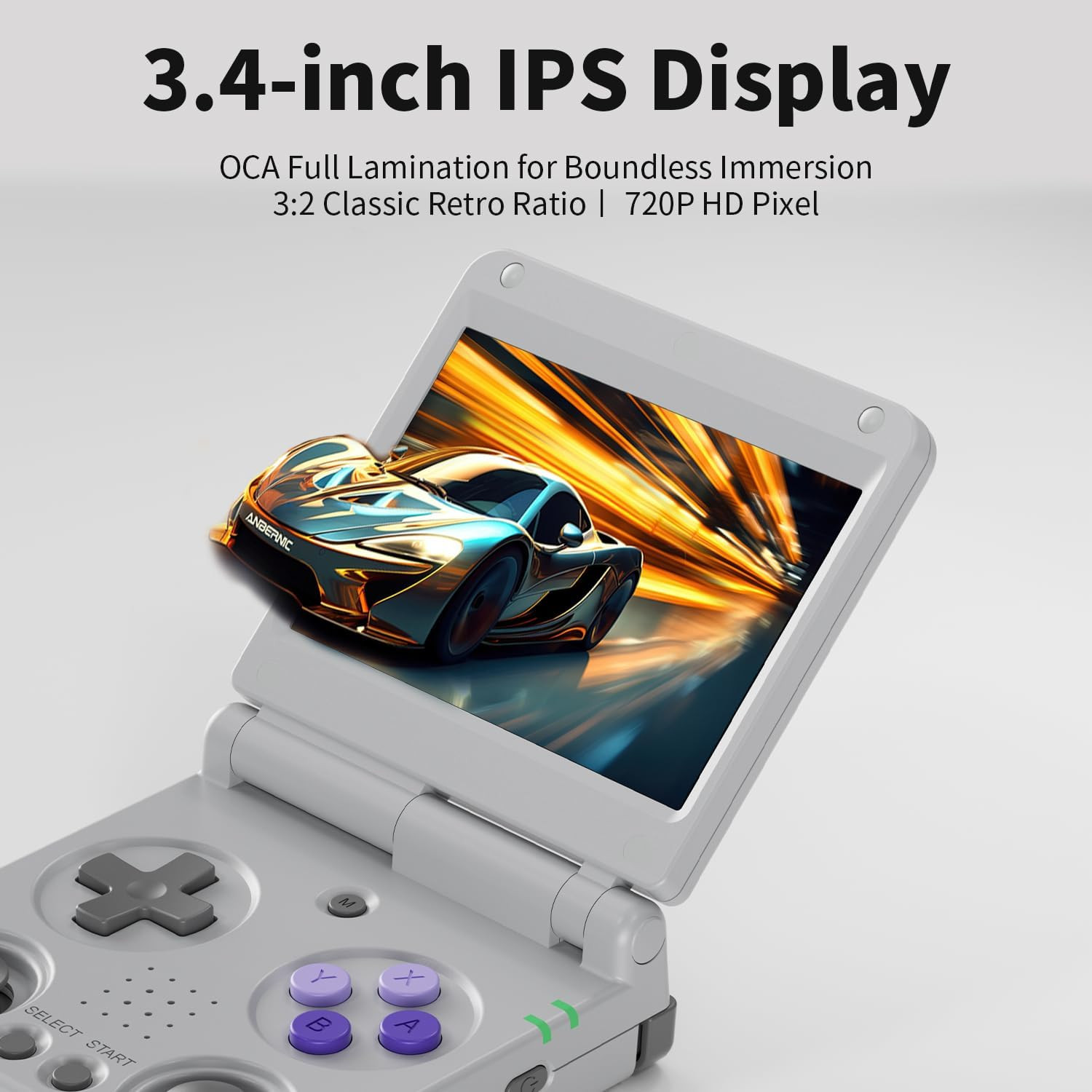 RG34XXSP Retro Handheld Game Console RG34XX SP Retro Gaming Console with 64G