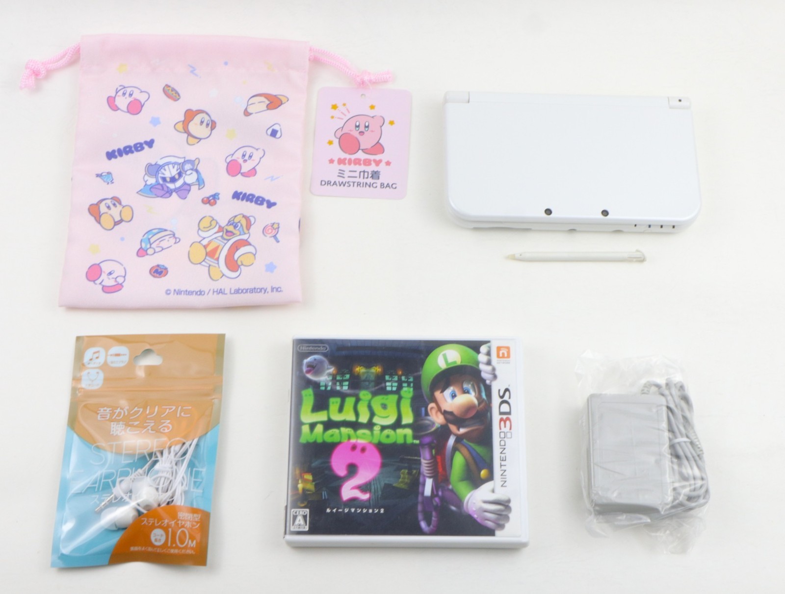 New Nintendo 3DS XL LL Console Dual IPS Pearl White Near Mint / Region Free