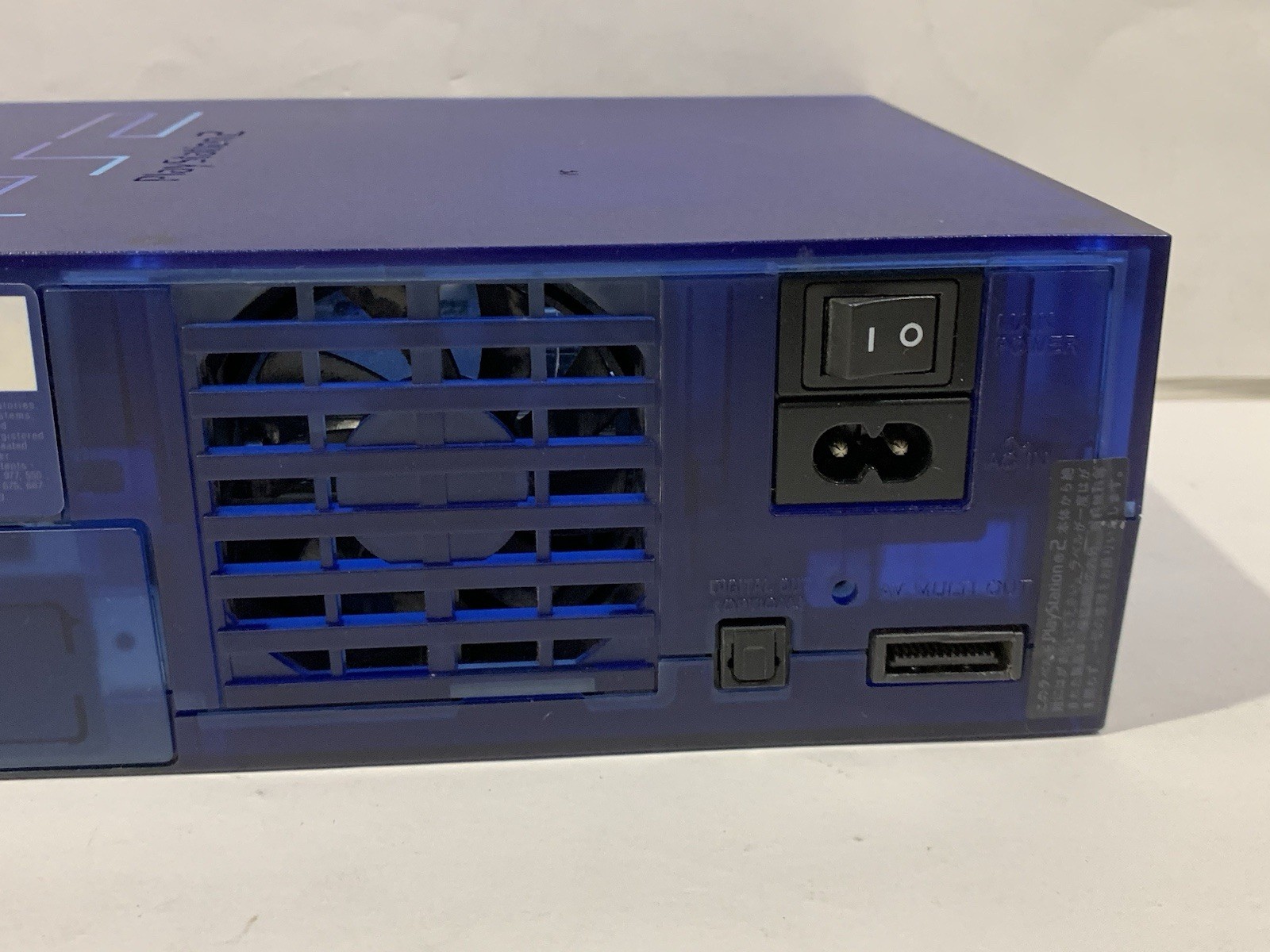 PlayStation PS2 SCPH-37000 Ocean Blue FAT CONSOLE JAPAN Working Excellent Kengo