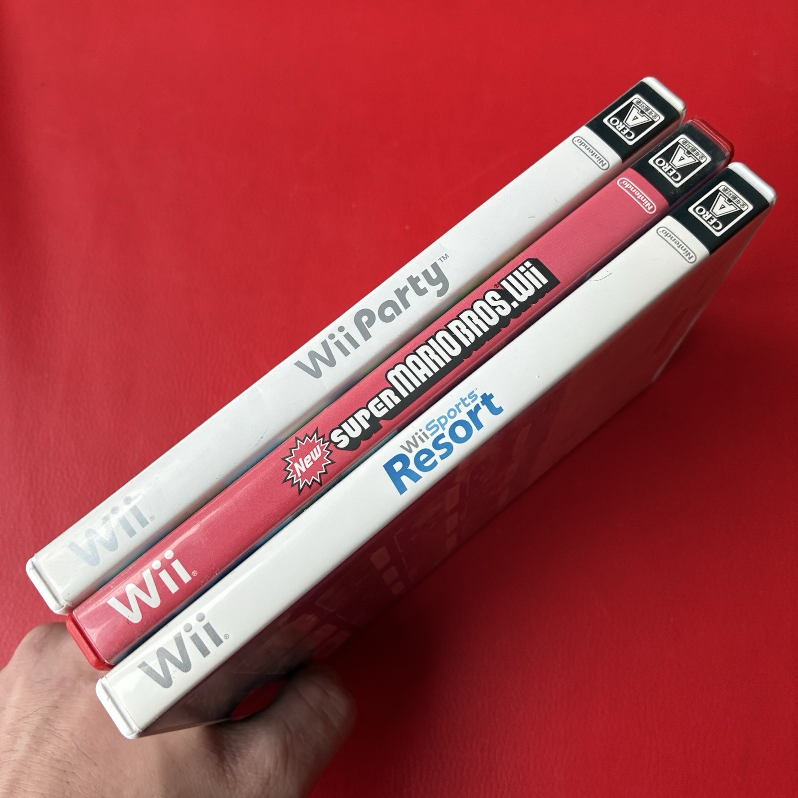 Nintendo Wii Console CIB (EXCELLENT) RLV001 – JPN w/ 3 classic games (NTSC-J)