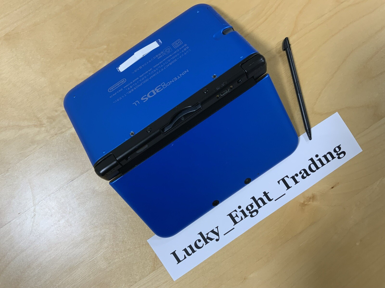 Nintendo 3DS XL LL Blue Black Console Stylus Japanese ver [H]