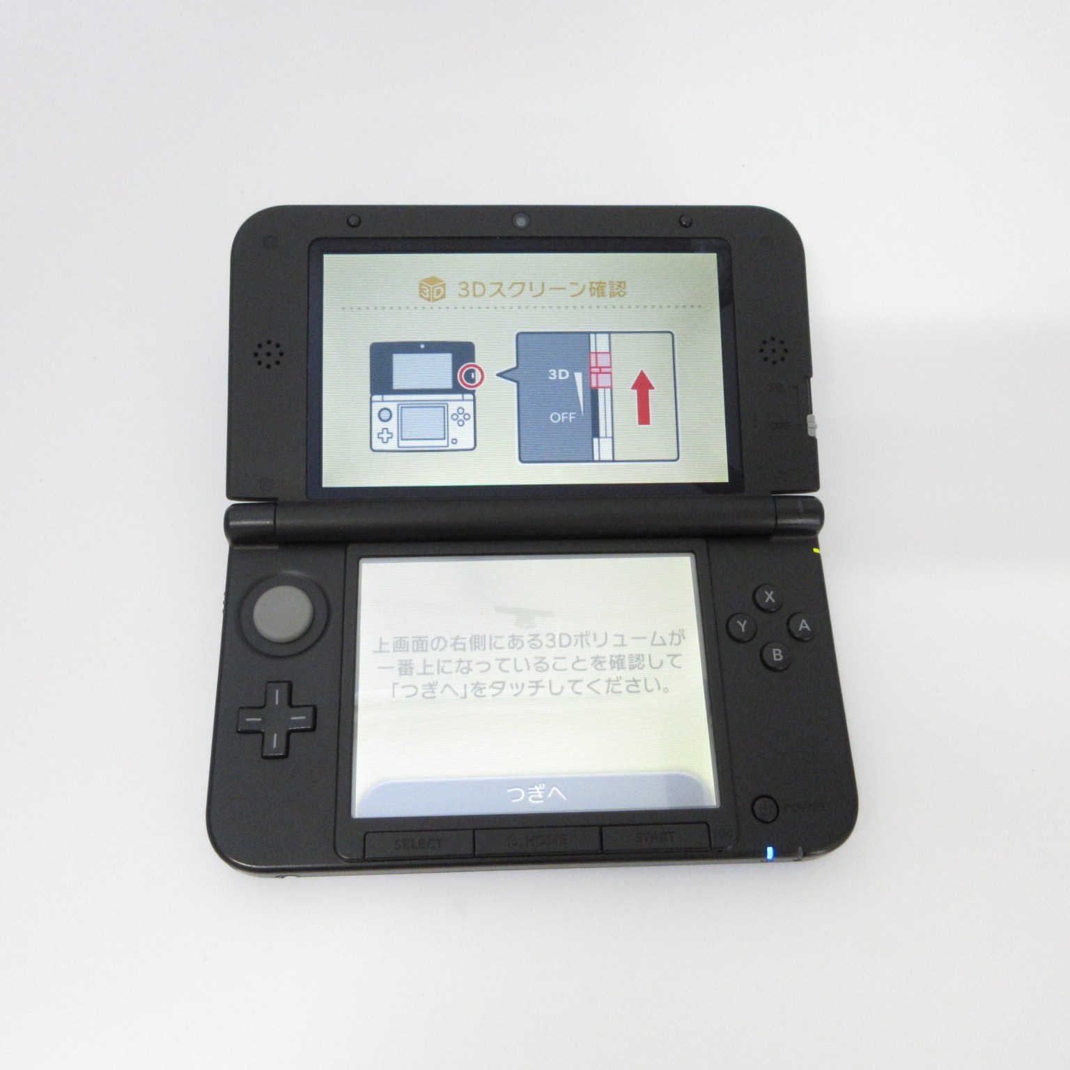 【Near Mint】Nintendo 3DS LL XL Blue x Black Console ONLY Japanese Edition #Arr042